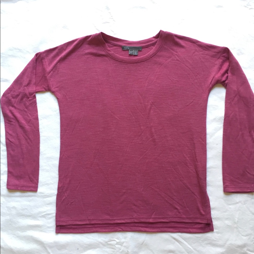 VINCE GIRLS LONG SLEEVE